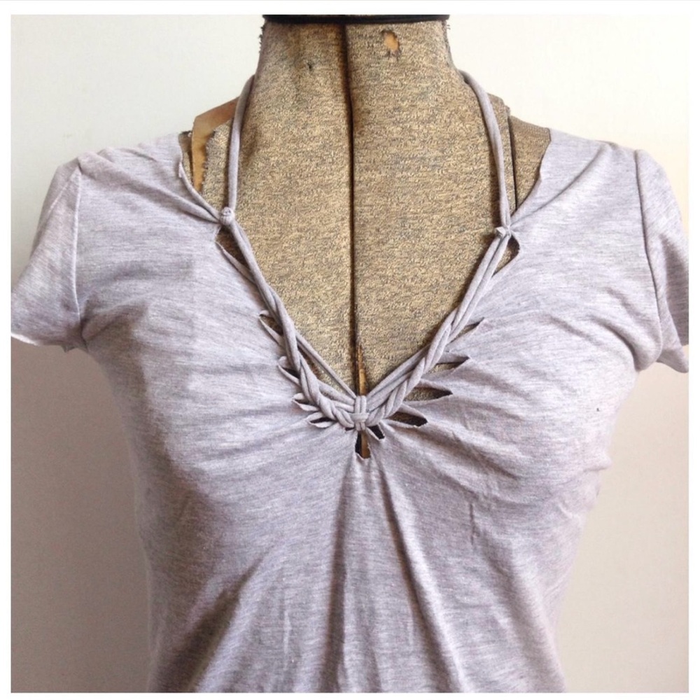 Custom cut macrame top - Picture 16 of 16